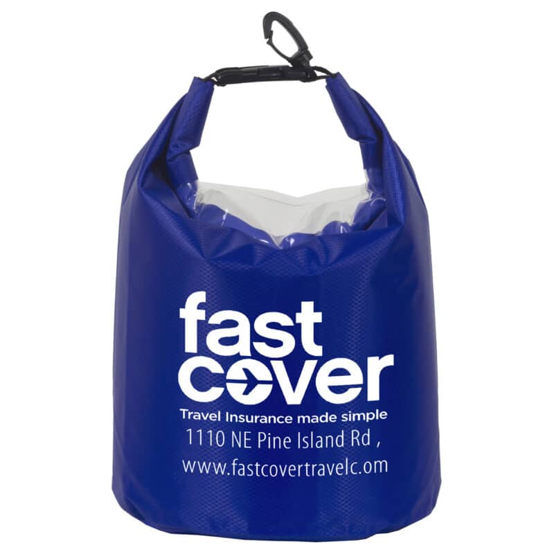 "The NavagioL" 5.0 Liter Water Resistant Dry Bag w/Clear Pocket Window - 4