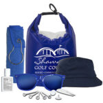 "FAIRWAY GOLF KIT" 13 Piece Golf Kit in Deluxe Dry Bag - 2