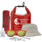 "FAIRWAY GOLF KIT" 13 Piece Golf Kit in Deluxe Dry Bag - 4